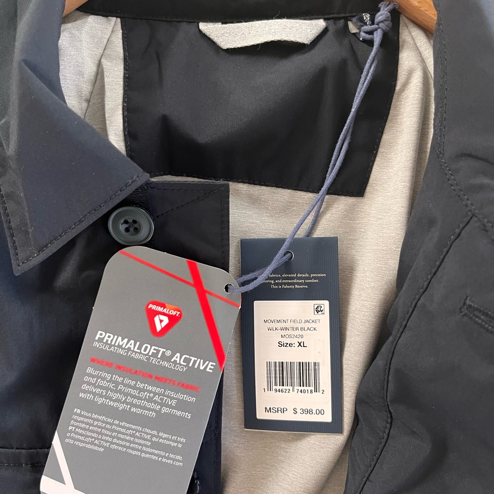 Black Men's Jacket - Picture 2 of 6